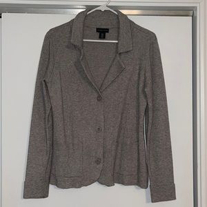 Gray blazer